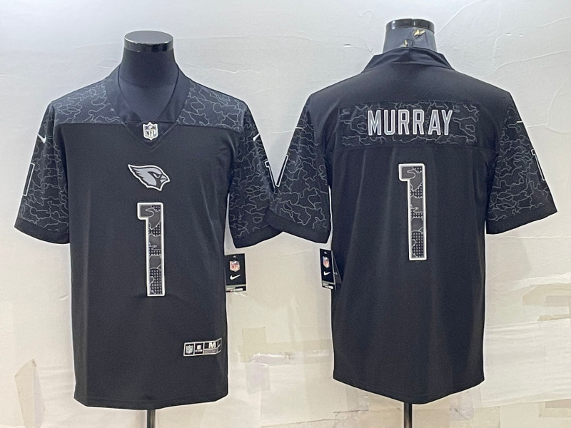 Nike Cardinals 1 Kyler Murray Black RFLCTV Limited Jersey