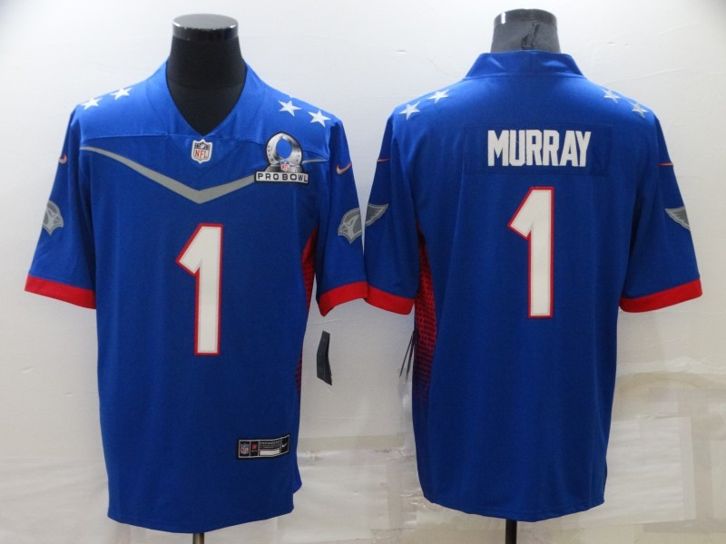 Nike Cardinals 1 Kyler Murray Blue 2022 NFC Pro Bowl Limited Jersey