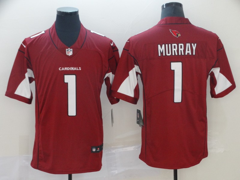 Nike Cardinals 1 Kyler Murray Red 2019 NFL Draft First Round Pick Vapor Untouchable Limited Jersey
