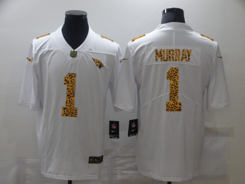 Nike Cardinals 1 Kyler Murray White Leopard Vapor Untouchable Limited Jersey