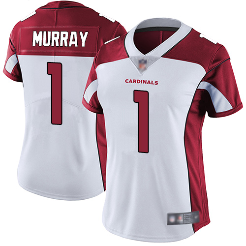 Nike Cardinals 1 Kyler Murray White Women 2019 NFL Draft First Round Pick Vapor Untouchable Limited Jersey