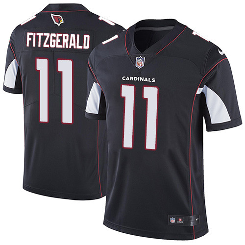  Cardinals 11 Larry Fitzgerald Black Vapor Untouchable Player Limited Jersey