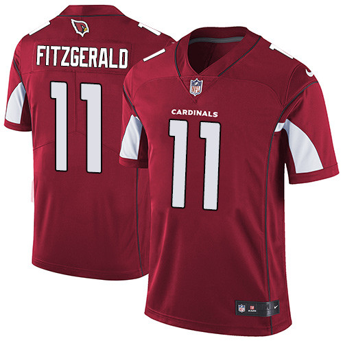  Cardinals 11 Larry Fitzgerald Red Vapor Untouchable Player Limited Jersey