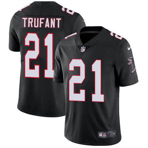  Cardinals 21 Desmond Trufant Black Vapor Untouchable Player Limited Jersey