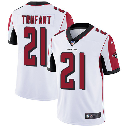  Cardinals 21 Desmond Trufant White Vapor Untouchable Player Limited Jersey