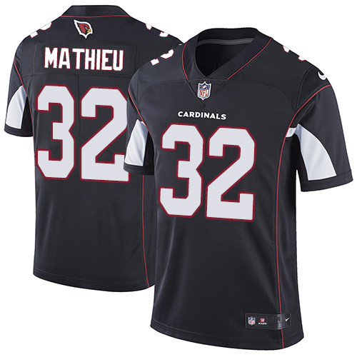  Cardinals 32 Tyrann Black Vapor Untouchable Player Limited Jersey