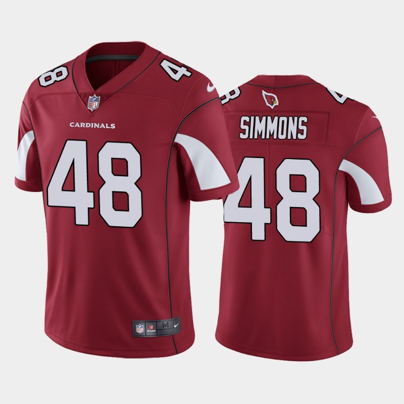 Nike Cardinals 48 Isaiah Simmons Red 2020 NFL Draft First Round Pick Vapor Untouchable Limited Jersey