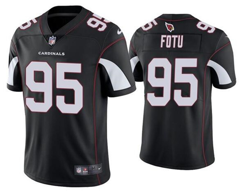 Nike Cardinals 95 Leki Fotu Black Vapor Untouchable Limited Jersey