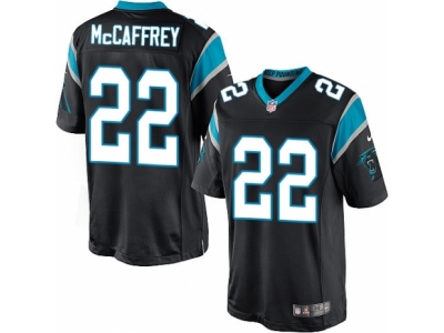 Carolina Panthers 22 Christian McCaffrey Limited Black Team Color NFL Jersey