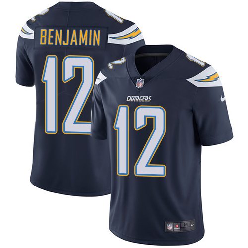  Chargers 12 Travis Benjamin Navy Vapor Untouchable Limited Jersey