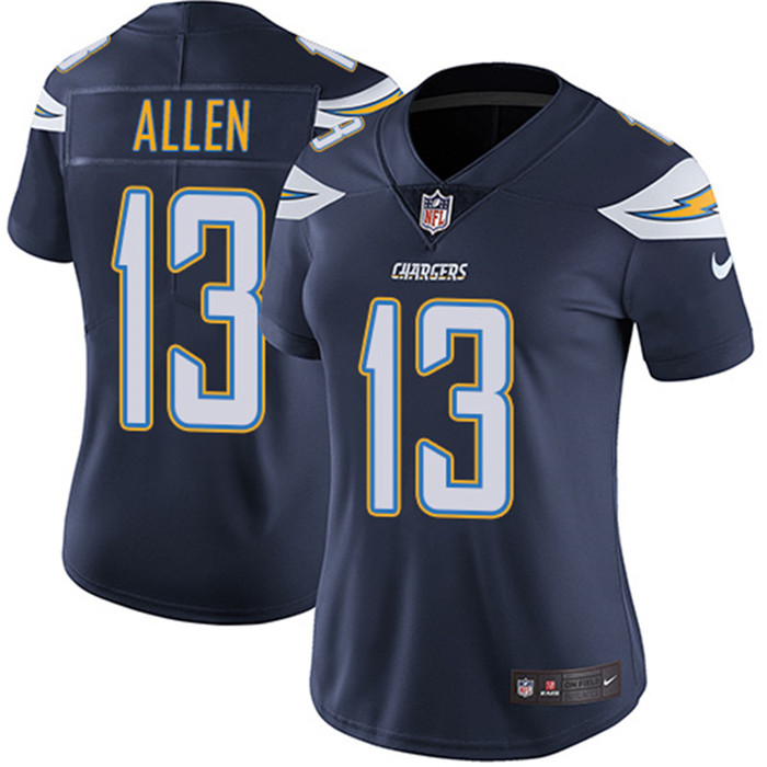  Chargers 13 Keenan Allen Navy Women Vapor Untouchable Limited Jersey