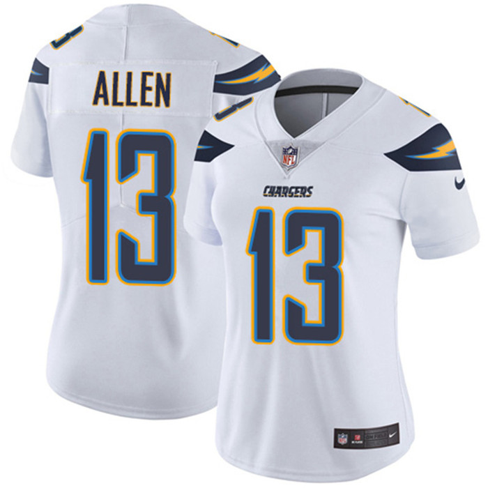  Chargers 13 Keenan Allen White Women Vapor Untouchable Limited Jersey