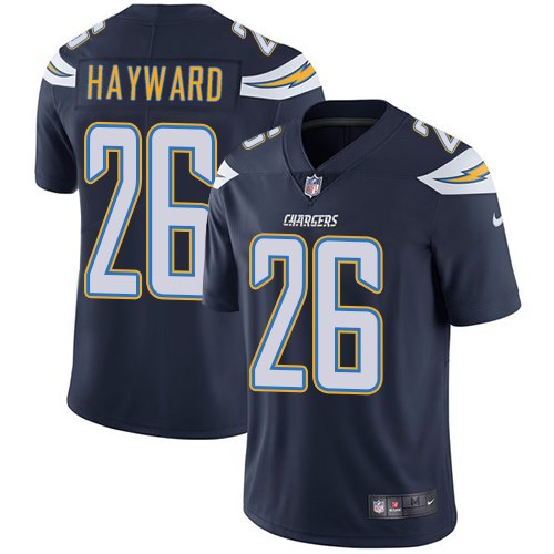  Chargers 26 Casey Hayward Navy Vapor Untouchable Limited Jersey