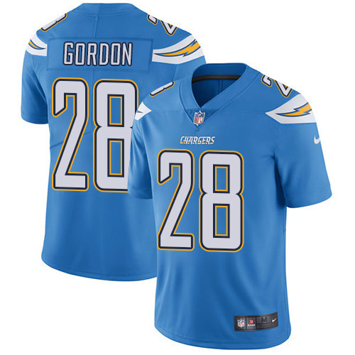  Chargers 28 Melvin Gordon Powder Blue Vapor Untouchable Player Limited Jersey