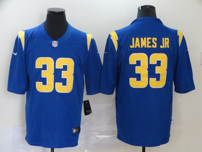 Nike Chargers 33 Derwin James 2020 New Royal Vapor Untouchable Limited Jersey