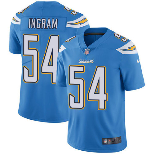  Chargers 54 Melvin Ingram Powder Blue Vapor Untouchable Player Limited Jersey