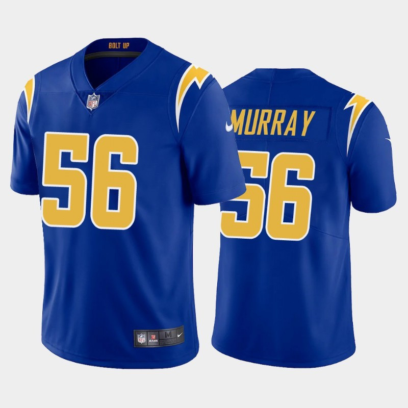 Nike Chargers 56 Kenneth Murray Royal 2020 NFL Draft First Round Pick Vapor Untouchable Limited Jersey