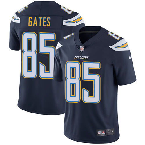  Chargers 85 Antonio Gates Navy Vapor Untouchable Player Limited Jersey