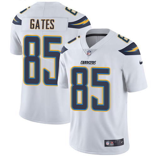  Chargers 85 Antonio Gates White Vapor Untouchable Player Limited Jersey