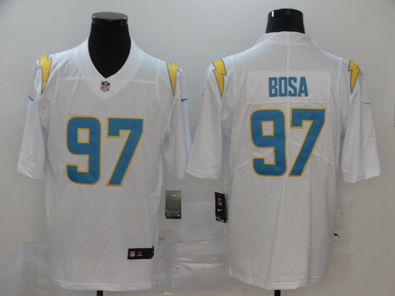 Nike Chargers 97 Joey Bosa White 2020 New Vapor Untouchable Limited Jersey