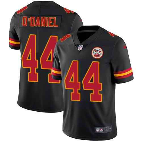  Chiefs 44 Dorian O'Daniel Black Vapor Untouchable Limited Jersey