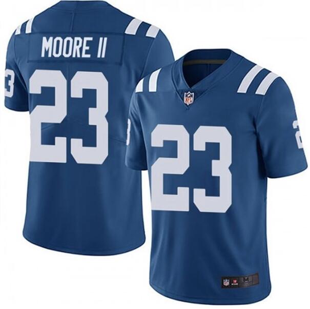 Nike Colts 23 Kenny Moore II Royal Vapor Untouchable Limited Jersey
