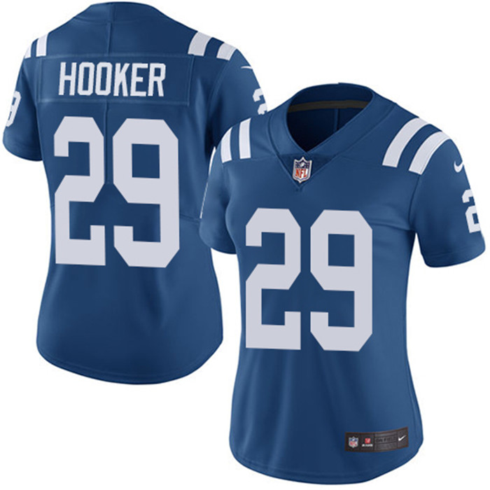  Colts 29 Malik Hooker Royal Women Vapor Untouchable Limited Jersey