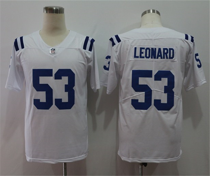 Nike Colts 53 Darius Leonard White Vapor Untouchable Limited Jersey