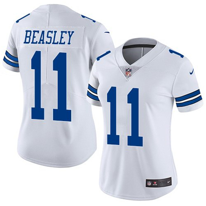  Cowboys 11 Cole Beasley White Women Vapor Untouchable Limited Jersey