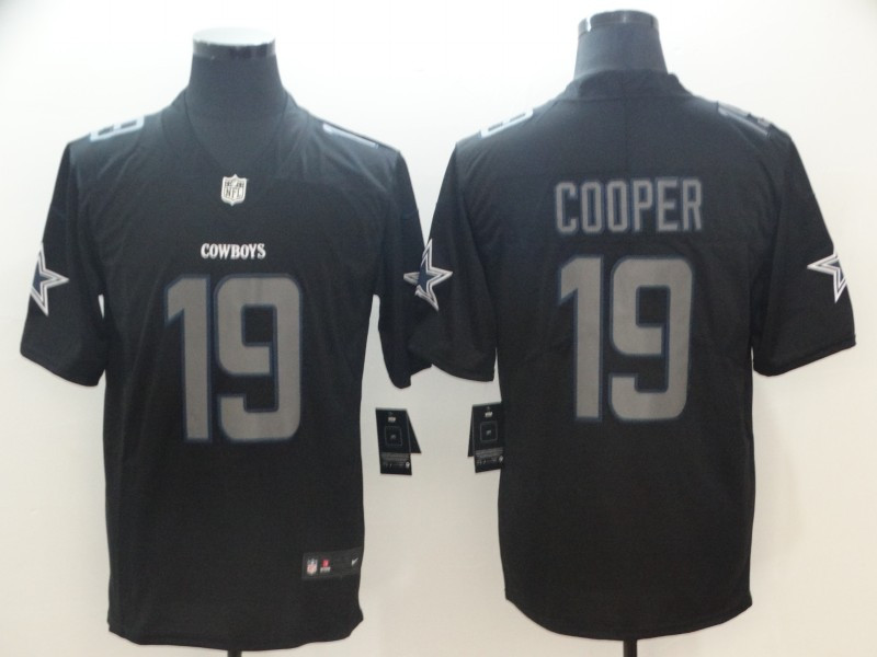  Cowboys 19 Amari Cooper Black Impact Rush Limited Jersey
