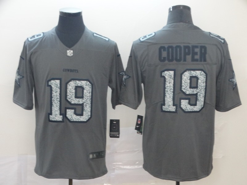 Nike Cowboys 19 Amari Cooper Gray Camo Vapor Untouchable Limited Jersey