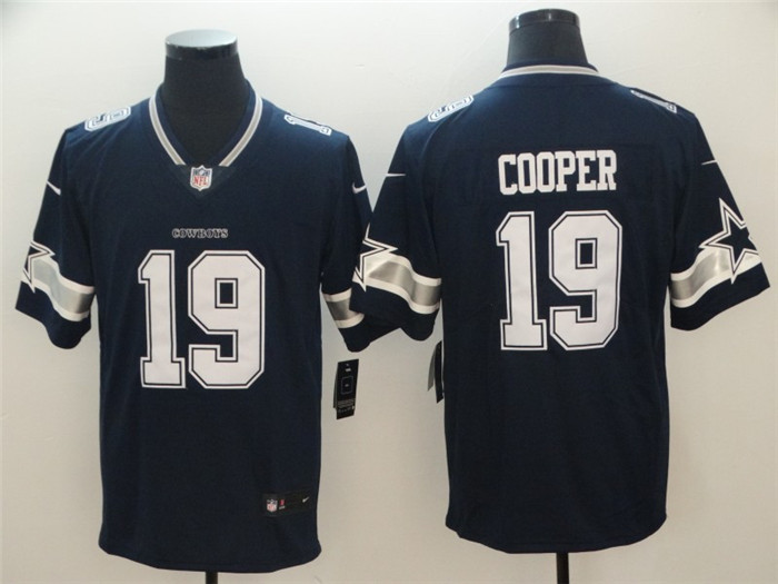  Cowboys 19 Amari Cooper Navy Vapor Untouchable Limited Jersey