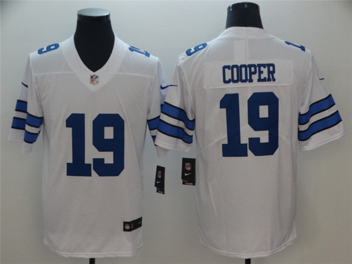  Cowboys 19 Amari Cooper White New Vapor Untouchable Limited Jersey