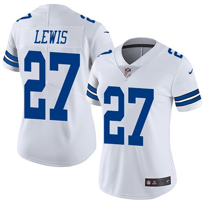  Cowboys 27 Jourdan Lewis White Women Vapor Untouchable Limited Jersey