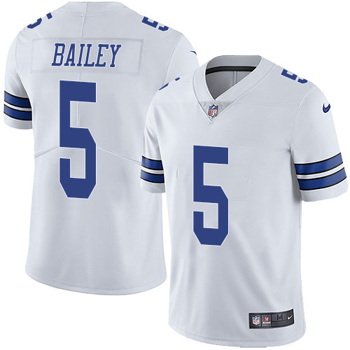  Cowboys 5 Dan Bailey White Vapor Untouchable Player Limited Jersey