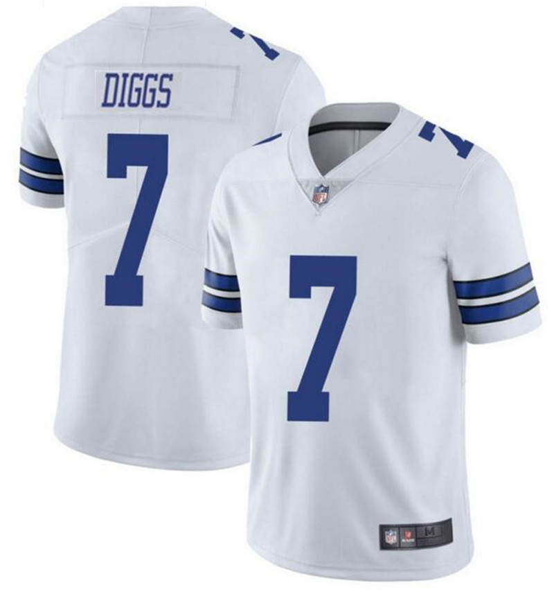 Nike Cowboys 7 Trevon Diggs White Vapor Untouchable Limited Jersey