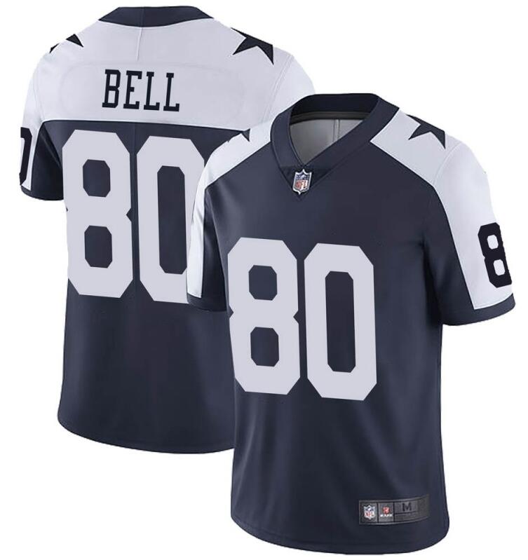 Nike Cowboys 80 Blake Bell Navy Throwback Vapor Untouchable Limited Jersey