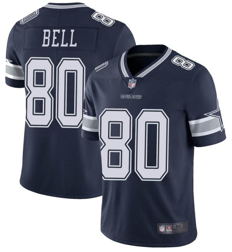 Nike Cowboys 80 Blake Bell Navy Vapor Untouchable Limited Jersey