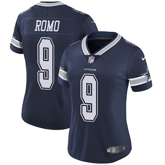  Cowboys 9 Tony Romo Navy Vapor Untouchable Limited Jersey