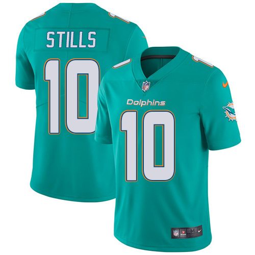  Dolphins 10 Kenny Stills Aqua Vapor Untouchable Limited Jersey