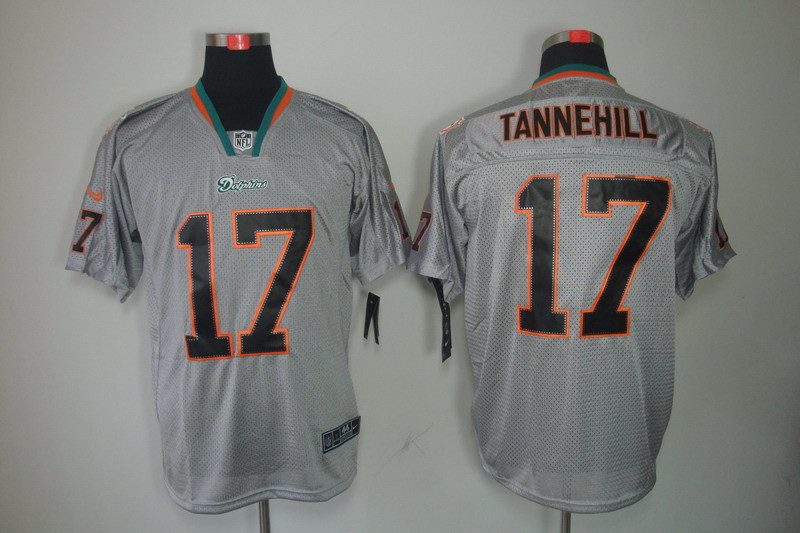  Dolphins 17 Ryan Tannehill Gray Lights Out Limited Jersey