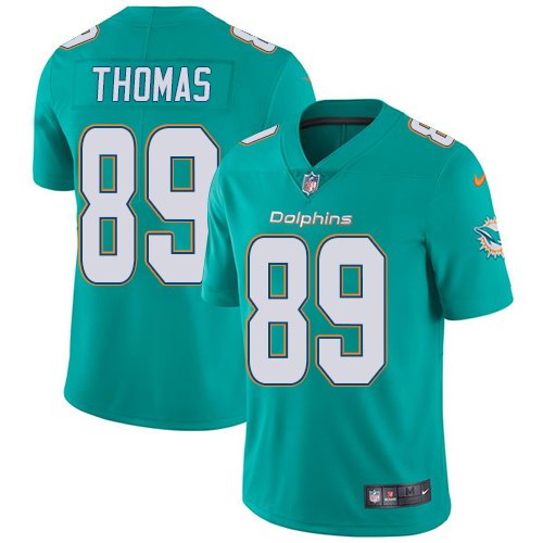  Dolphins 89 Julius Thomas Aqua Vapor Untouchable Limited Jersey