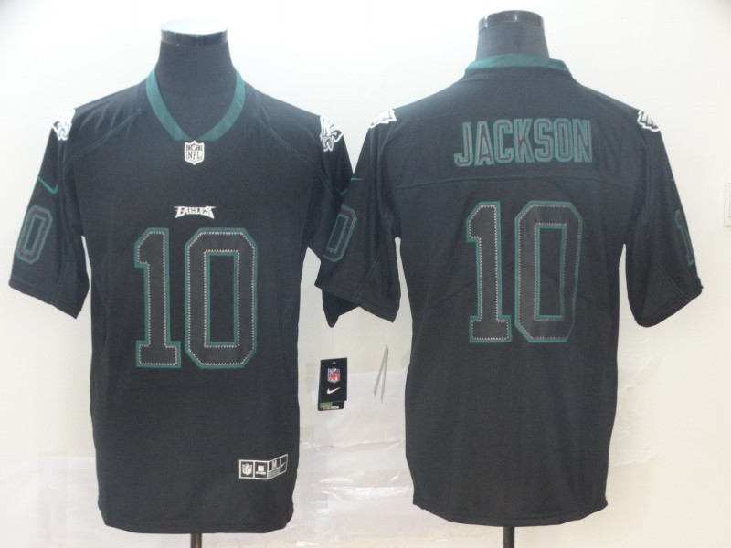 Nike Eagles 10 DeSean Jackson Black Shadow Legend Limited Jersey