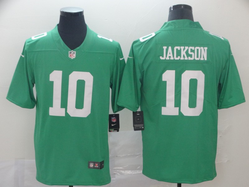 Nike Eagles 10 DeSean Jackson Green Color Rush Limited Jersey