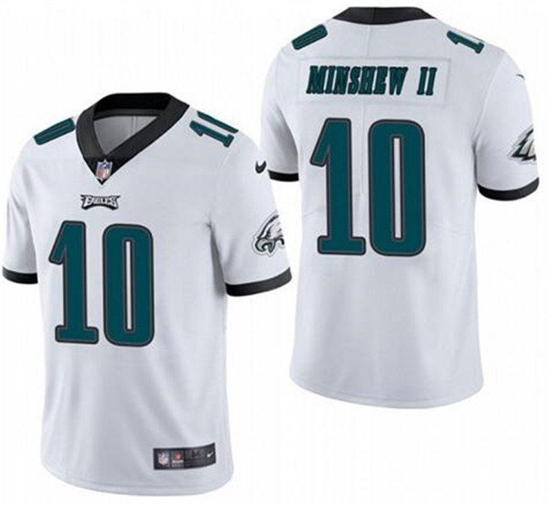 Nike Eagles 10 Gardner Minshew II White Vapor Untouchable Limited Jersey