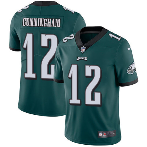  Eagles 12 Randall Cunningham Green Vapor Untouchable Player Limited Jersey