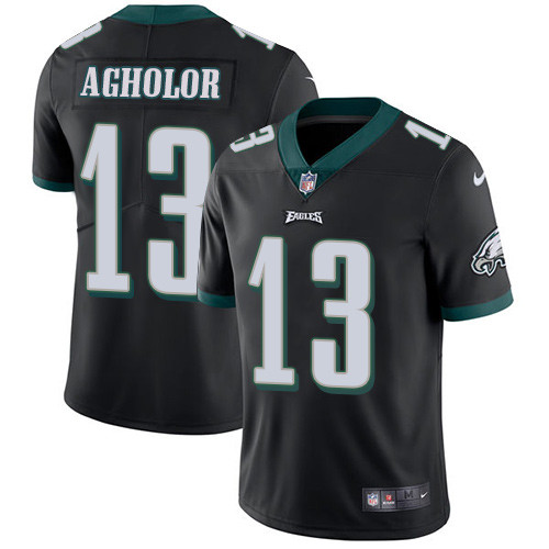  Eagles 13 Nelson Agholor Black Vapor Untouchable Player Limited Jersey