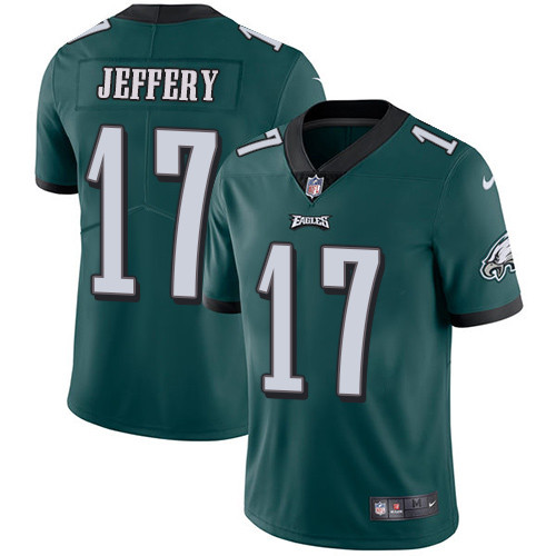  Eagles 17 Alshon Jeffery Green Vapor Untouchable Player Limited Jersey