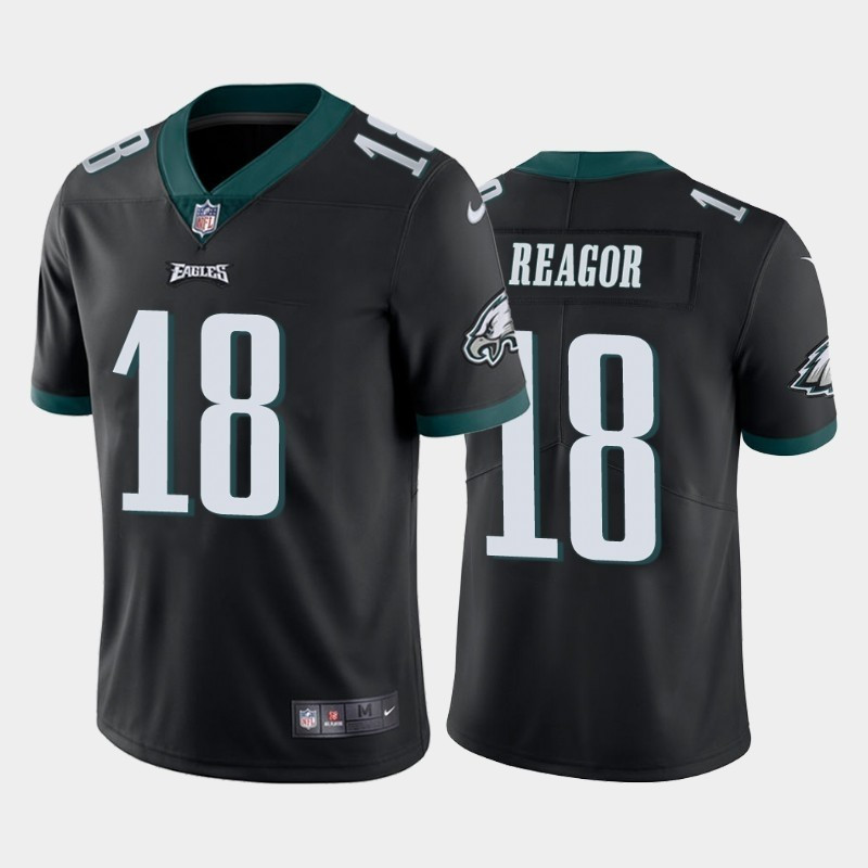 Nike Eagles 18 Jalen Reagor Black 2020 NFL Draft First Round Pick Vapor Untouchable Limited Jersey