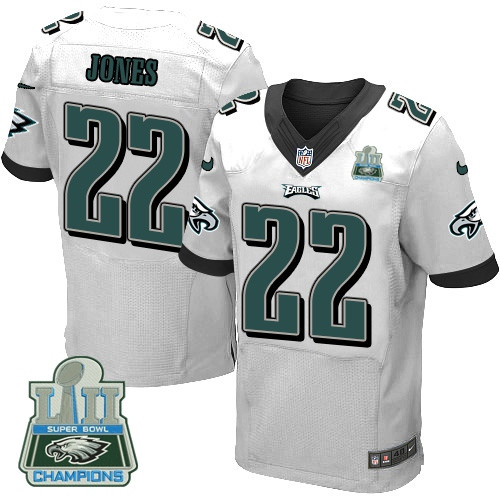  Eagles 22 Sydney Jones White 2018 Super Bowl Champions Elite Jersey